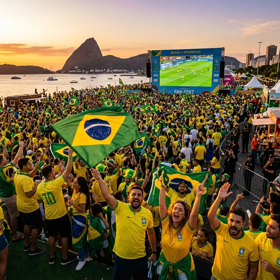 Os Melhores Lugares para Assistir o Jogo do Brasil nas Capitais
